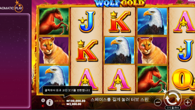 울프 골드 파워 잭팟[Wolf Gold Power Jackpot]